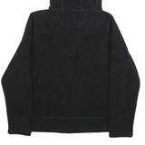 CALVIN KLEIN PERFORMANCE Womens Black Zip Up Hoodie Jacket S Polyester Plain