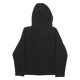 CALVIN KLEIN PERFORMANCE Womens Black Zip Up Hoodie Jacket S Polyester Plain