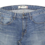 LEVI'S Mens Denim Blue Boot Cut Shorts M W32 Classic Cotton Blend