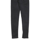 LEVI'S Mens Slim Black Denim Slim Skinny Jeans W30 L29 Stylish Cotton Blend Zip