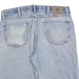 WRANGLER Mens Shorts Blue Denim Casual L W36 Classic Cotton Summer