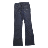 DEPT Womens Jeans Blue Regular Bootcut Denim Raw W26 L30 Stylish Comfort Fit