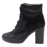 TIMBERLAND Lace-Up Boots Black Leather Womens UK 4.5