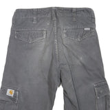 CARHARTT Mens Cargo Shorts Grey Casual S W28 Durable Workwear