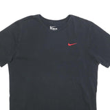 NIKE Mens Black L T-Shirt Short Sleeve Crew Neck Cotton Casual Sportswear