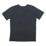 NIKE Mens Black L T-Shirt Short Sleeve Crew Neck Cotton Casual Sportswear