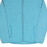 SNOW TECH Womens Blue Jacket M Polyester Blend Plain Zip Lightweight Casual