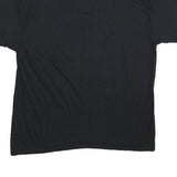 GILDAN Mens Black Logan Webb Graphic T-Shirt XL Short Sleeve Crew Neck Baseball