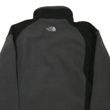 THE NORTH FACE Mens Black & Grey Zip Jacket L Polyester Blend Outdoor Casual