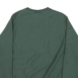CHAMPION Mens Green Deer Valley Crew Neck S Cotton Blend Sweatshirt