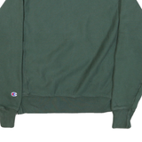 CHAMPION Mens Green Deer Valley Crew Neck S Cotton Blend Sweatshirt