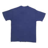 HANES Mens Blue Waikiki Beach Graphic T-Shirt M Short Sleeve Crew Neck Casual