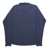 NIKE Mens Navy Blue Sports Coaching 1/4 Zip M Sweatshirt Activewear