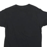 LEVI'S Mens Black Graphic T-Shirt M Short Sleeve Crew Neck Logo Print