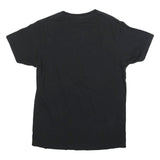 LEVI'S Mens Black Graphic T-Shirt M Short Sleeve Crew Neck Logo Print