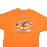 GEAR FOR SPORTS Mens Orange Giants Spring Training Graphic T-Shirt XL Crew Neck