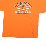 GEAR FOR SPORTS Mens Orange Giants Spring Training Graphic T-Shirt XL Crew Neck