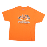 GEAR FOR SPORTS Mens Orange Giants Spring Training Graphic T-Shirt XL Crew Neck
