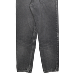 LEVI'S 550 Tapered Womens Jeans Black Relaxed Cotton Blend W29 L28 Comfortable