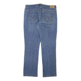 LEVI'S 505 Womens Jeans Blue Regular Straight Denim Medium W31 L29 Classic Fit
