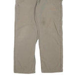 CARHARTT Mens Cotton Blend Beige Regular Fit Straight Leg Trousers W34 L30