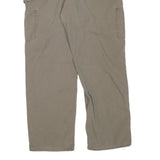 CARHARTT Mens Cotton Blend Beige Regular Fit Straight Leg Trousers W34 L30