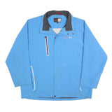 BJORN SON Mens Blue Zip Up Jacket 3XL Polyester Blend Outdoor Classic Casual