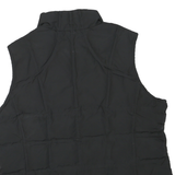 PENDLETON Mens Black Jacket L Polyester Blend Plain Zip Sleeveless Outdoor Warm
