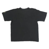 ADIDAS Womens Black Graphic T-Shirt XL Short Sleeve Crew Neck Cotton Casual