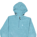THE NORTH FACE Womens Blue Plain Hoodie Pullover Polyester Blend M Outdoor