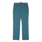 TREVOLUTION Mens Polyester Blend Blue Regular Fit Straight Leg Trousers W28 L30