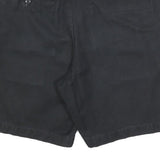 DICKIES Mens Black Casual Shorts M W34 Cotton Blend Regular Fit Workwear