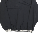 NIKE Mens Black Polyester Classic Jacket M Woven Plain Sport Casual Athletic