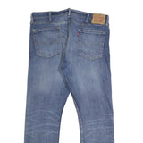 LEVI'S 513 Mens Slim Jeans Blue Denim W38 L30 Classic Fit Zip Closure