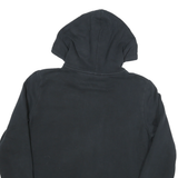 PUMA Womens Black Hoodie M Cotton Blend Full Zip Casual Sweatshirt