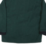 KRISTEN BLAKE Womens Green & Navy Contrast Collar Zip Jacket XS Cotton Blend