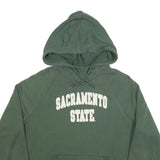 CHAMPION Womens Green Sacramento State Hoodie XL Cotton Blend Comfort Casual