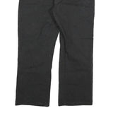DICKIES Mens Cotton Blend Black Regular Straight Trousers W38 L28 Workwear