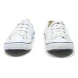 CONVERSE Chuck Taylor All Star Womens Low Top Trainers White Cotton Blend UK 6.5