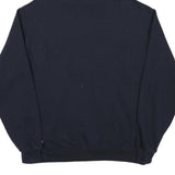 CHAMPION Mens Navy Blue Cal State Fullerton Hoodie L Casual Cotton Blend