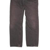 LEVI'S 501 Mens Jeans Black Regular Straight Denim W30 L29 Classic Button Fly