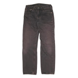 LEVI'S 501 Mens Jeans Black Regular Straight Denim W30 L29 Classic Button Fly