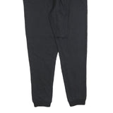 REEBOK Mens Joggers Black M W30 L28 Cotton Blend Slim Tapered Fit Elastic Waist