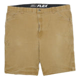 DICKIES Mens Shorts Beige Cotton Blend Casual 2XL W44 Workwear Flexible Fit