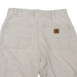 CARHARTT Mens Shorts Beige Casual M W32 Cotton Blend Pockets Relaxed Fit