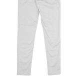 LEVI'S Womens Slim Fit White Cotton Blend Slim Leg Trousers W28 L30 Casual Wear
