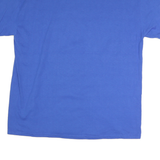 GILDAN Mens Blue Hanover Football T-Shirt XL Short Sleeve Crew Neck Casual