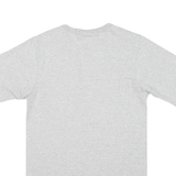 CHAMPION Mens Grey Cotton Blend Classic T-Shirt XS Short Sleeve Crew Neck Logo