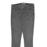 LEVI'S 711 Skinny Womens Jeans Grey Slim Denim Medium W29 L30 Stretch Cotton