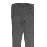 LEVI'S 711 Skinny Womens Jeans Grey Slim Denim Medium W29 L30 Stretch Cotton
